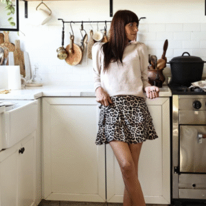 Faldita Liz Animal Print